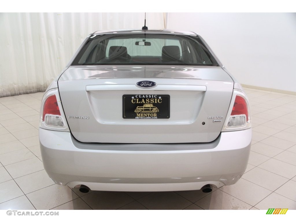 2007 Fusion SE V6 AWD - Silver Birch Metallic / Charcoal Black photo #14