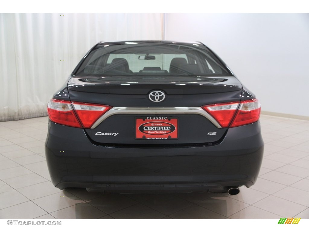 2015 Camry SE - Cosmic Gray Mica / Black photo #13