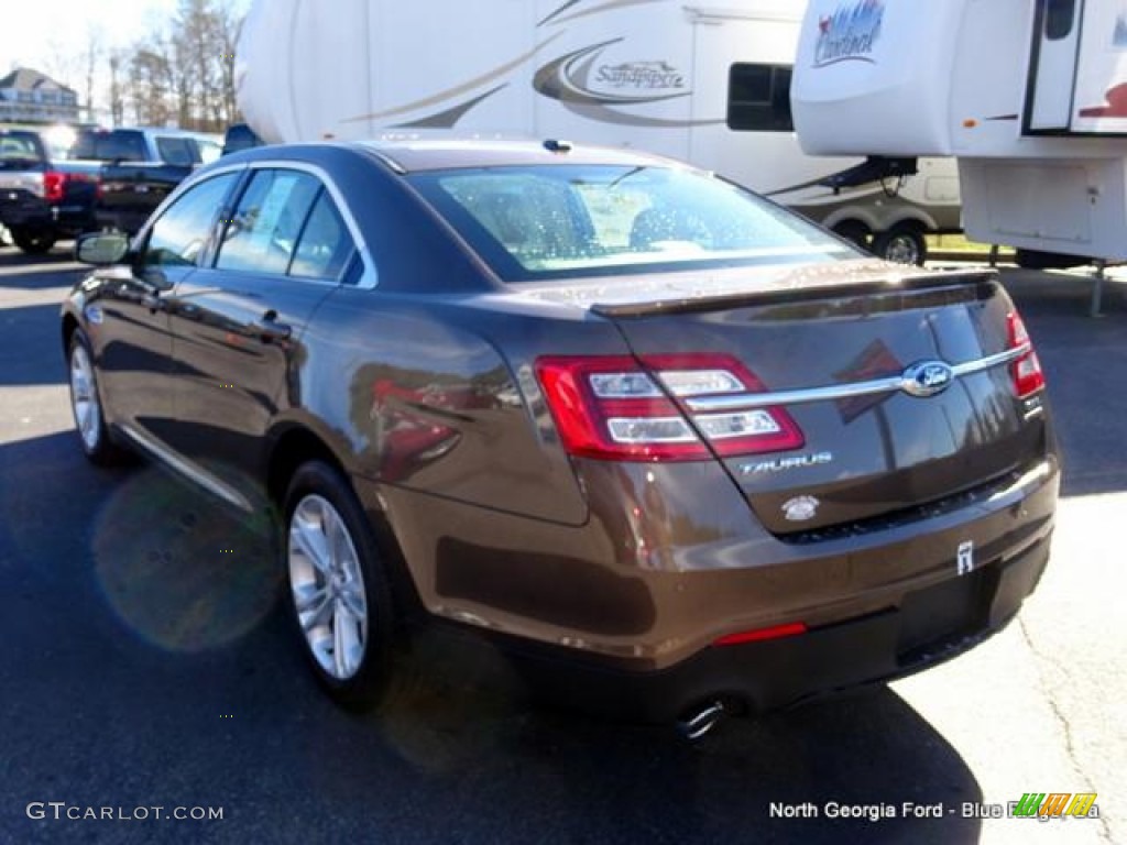 2015 Taurus SEL - Caribou Metallic / Dune photo #3