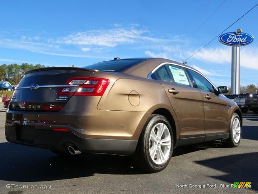 2015 Taurus SEL - Caribou Metallic / Dune photo #5