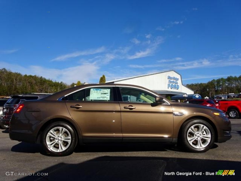 2015 Taurus SEL - Caribou Metallic / Dune photo #6