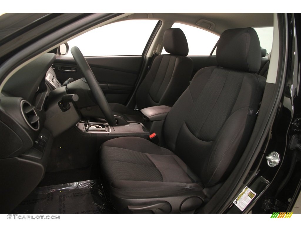 Black Interior 2013 Mazda MAZDA6 i Sport Sedan Photo #110058445