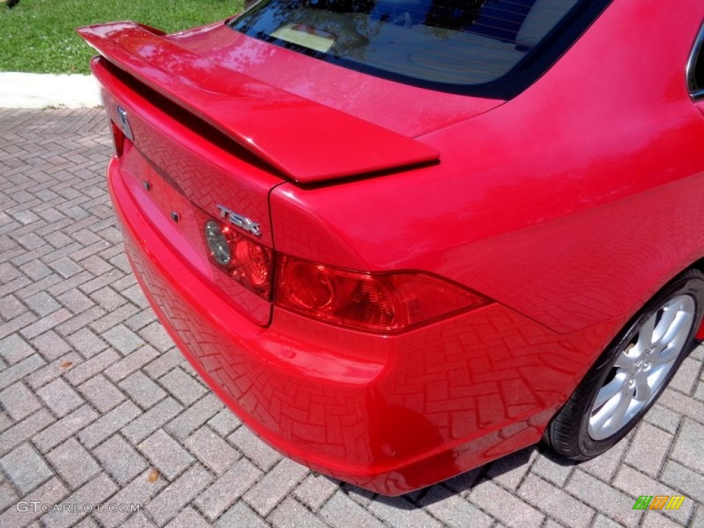 2008 TSX Sedan - Milano Red / Parchment photo #16