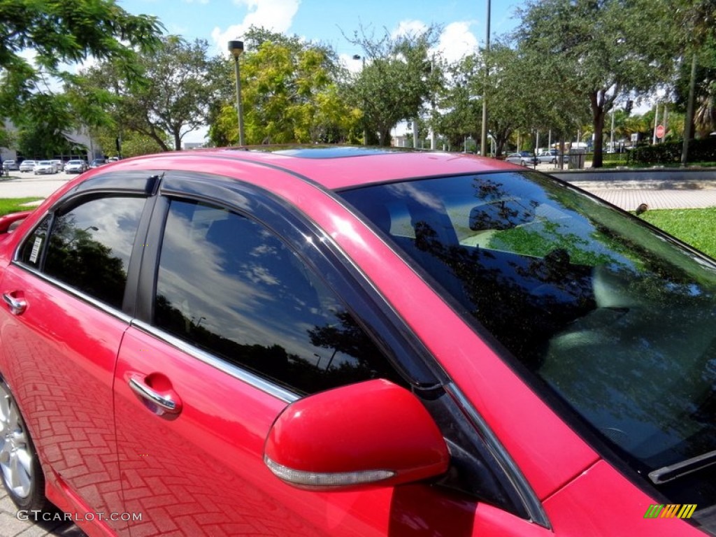 2008 TSX Sedan - Milano Red / Parchment photo #18