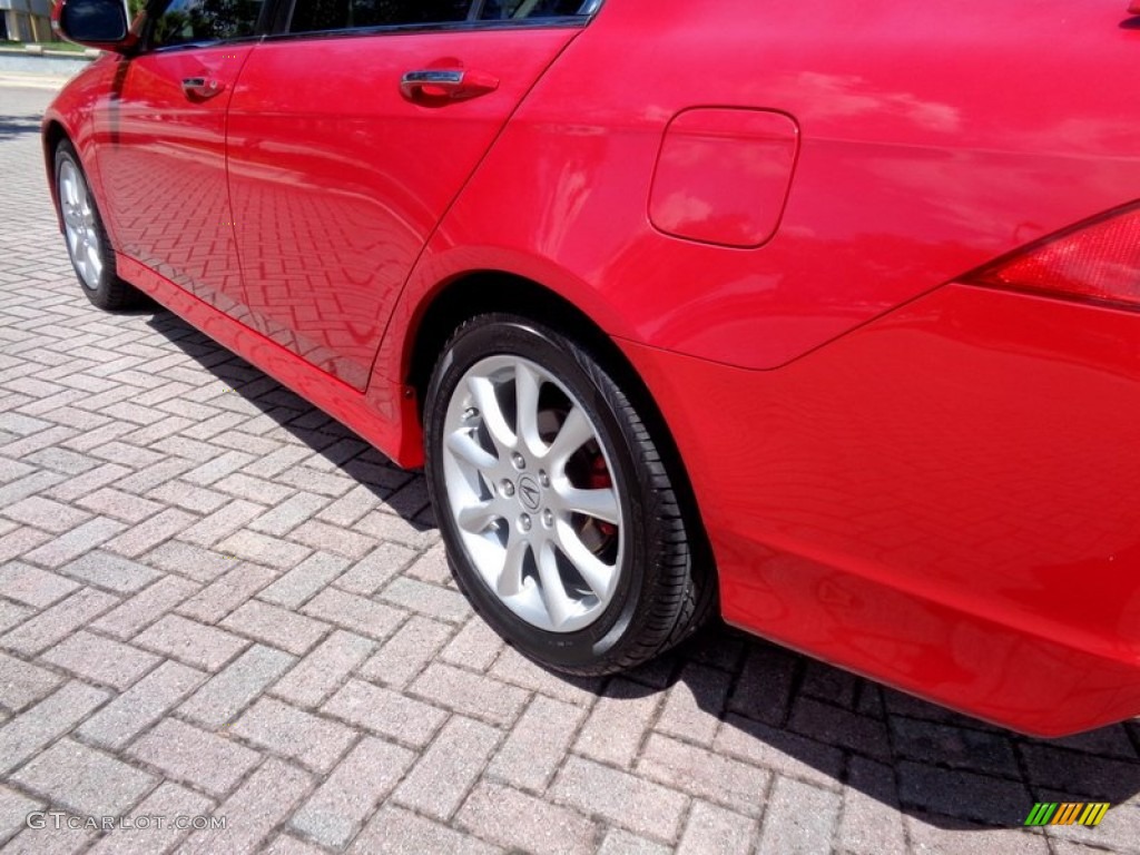 2008 TSX Sedan - Milano Red / Parchment photo #24