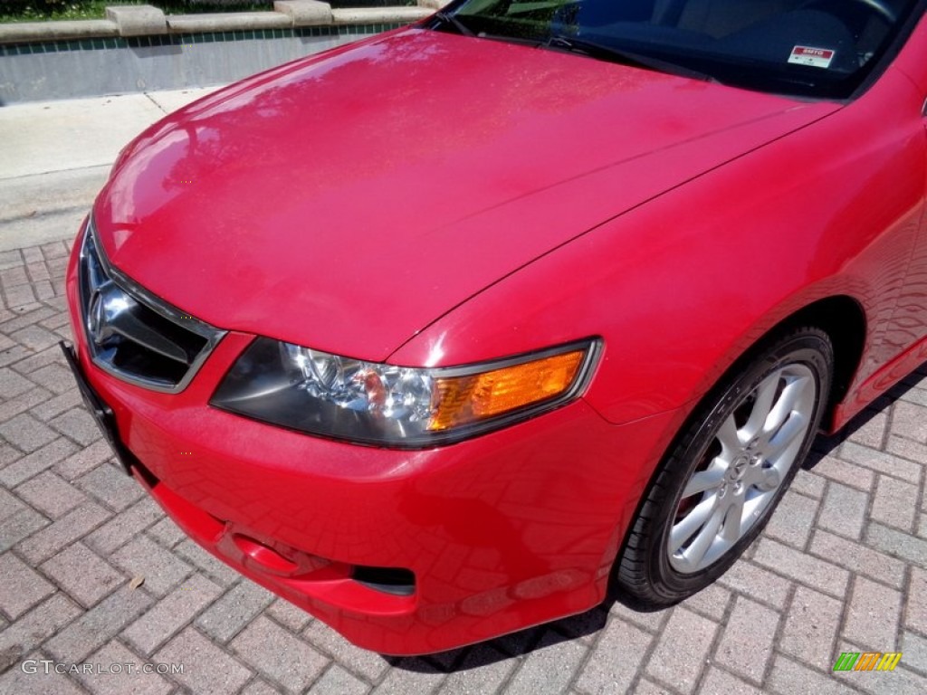 2008 TSX Sedan - Milano Red / Parchment photo #46