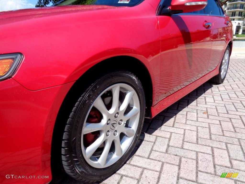 2008 TSX Sedan - Milano Red / Parchment photo #54