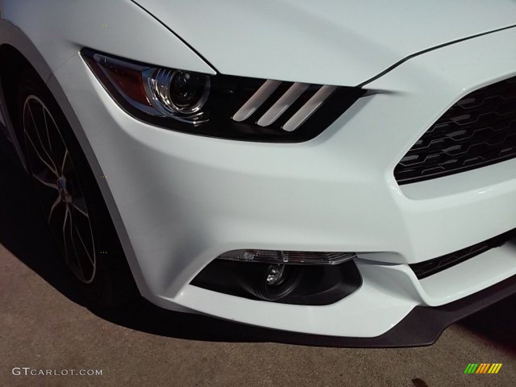 2016 Mustang EcoBoost Coupe - Oxford White / Ebony photo #43