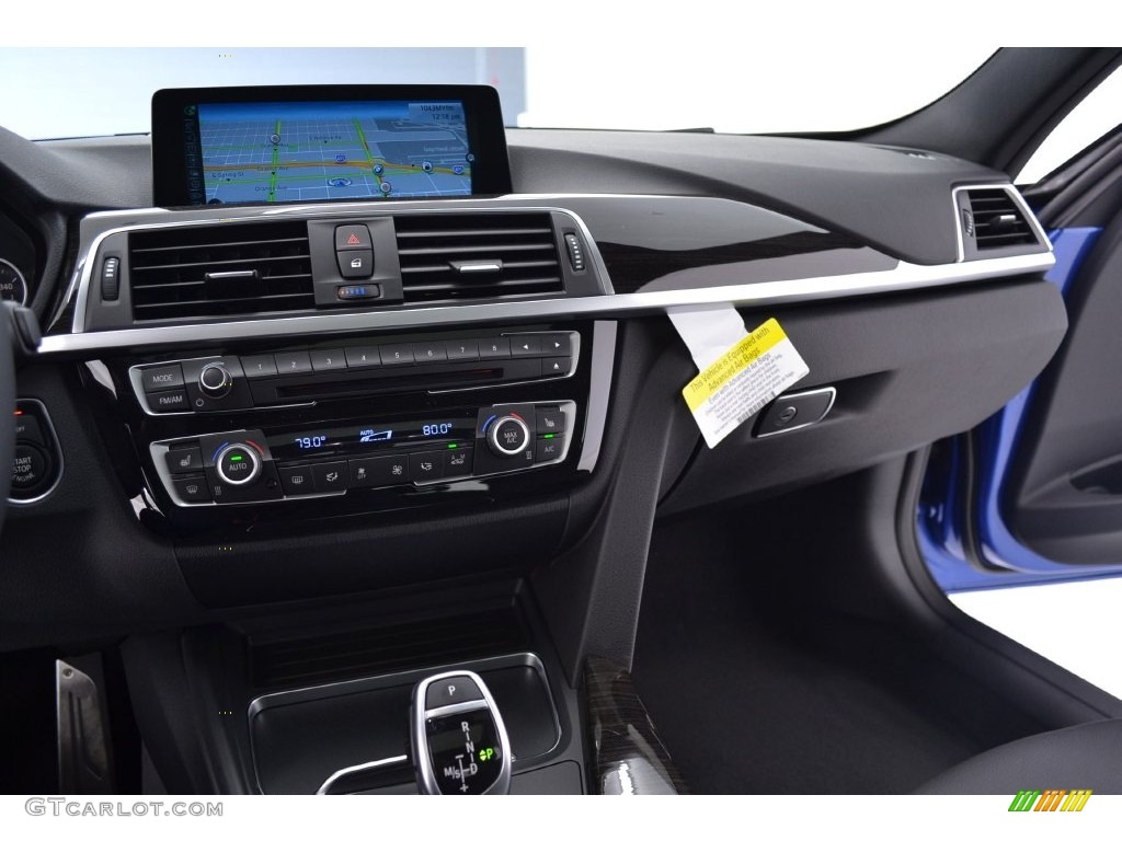 2016 3 Series 340i Sedan - Estoril Blue Metallic / Black photo #12