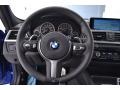Black 2016 BMW 3 Series 340i Sedan Steering Wheel