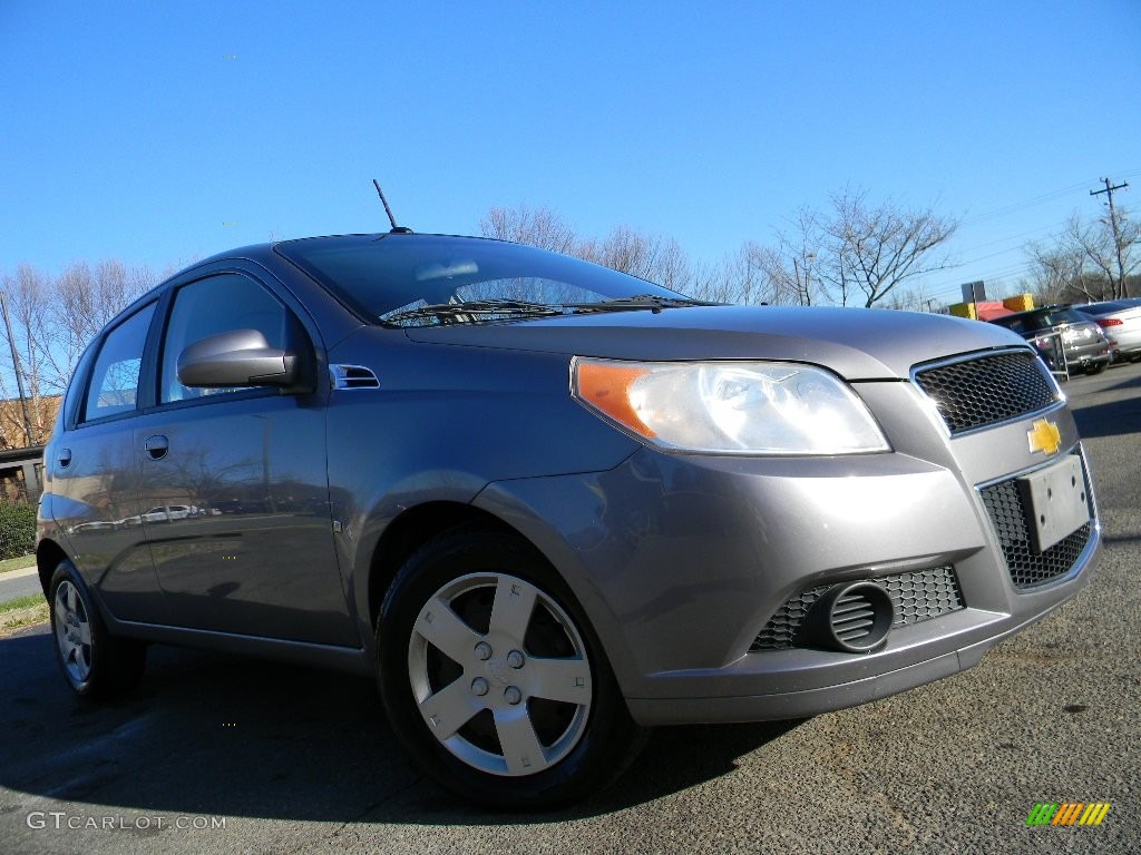 2009 Aveo Aveo5 LS - Medium Gray / Charcoal photo #2