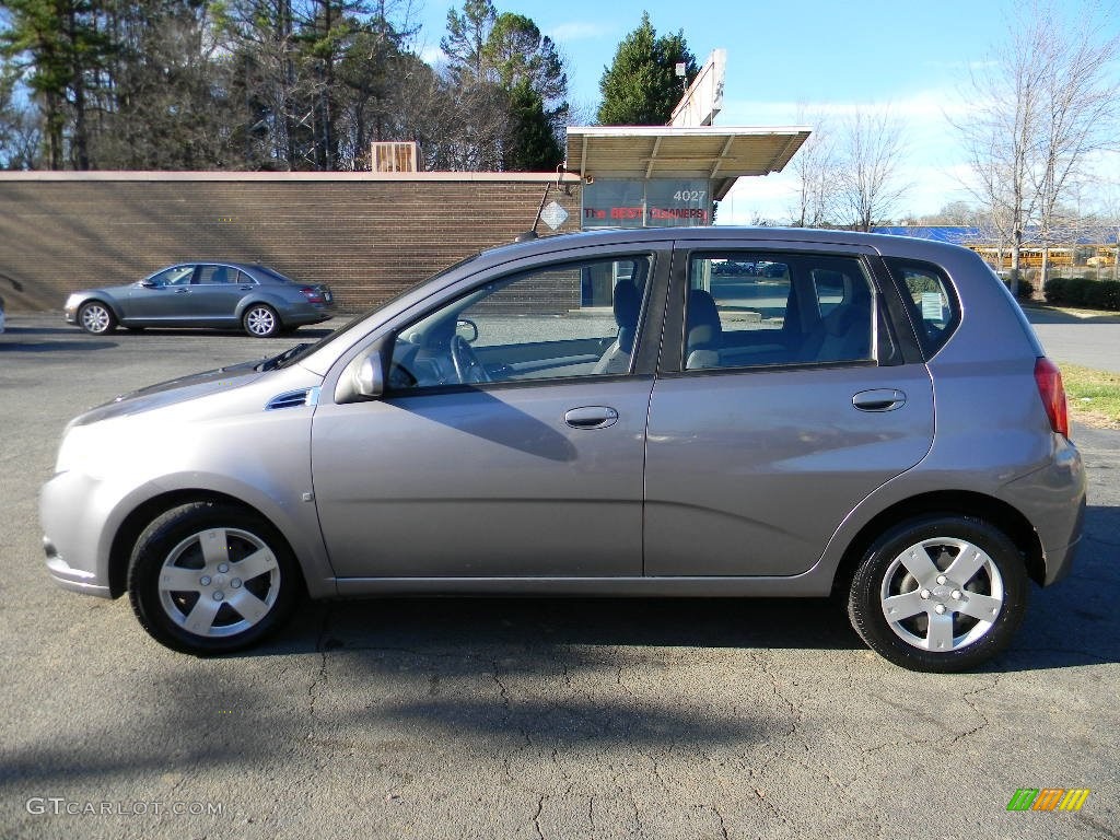 Medium Gray 2009 Chevrolet Aveo Aveo5 LS Exterior Photo #110061835