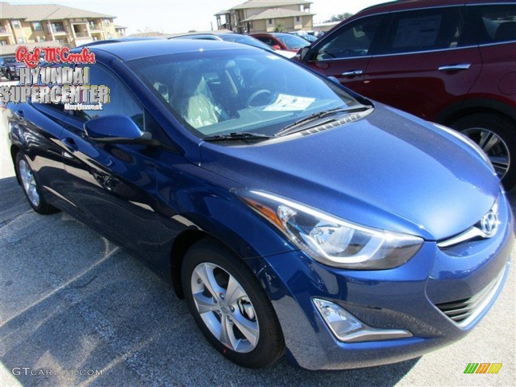 2016 Elantra SE - Blue / Beige photo #1