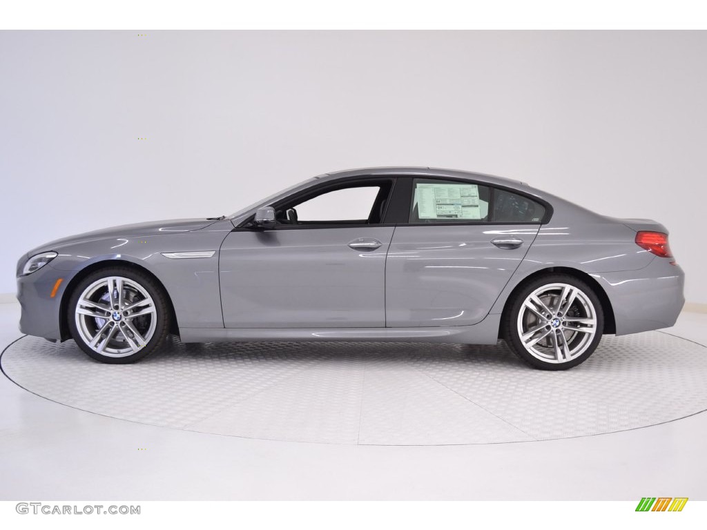 Space Grey Metallic 2016 BMW 6 Series 640i Gran Coupe Exterior Photo #110061955