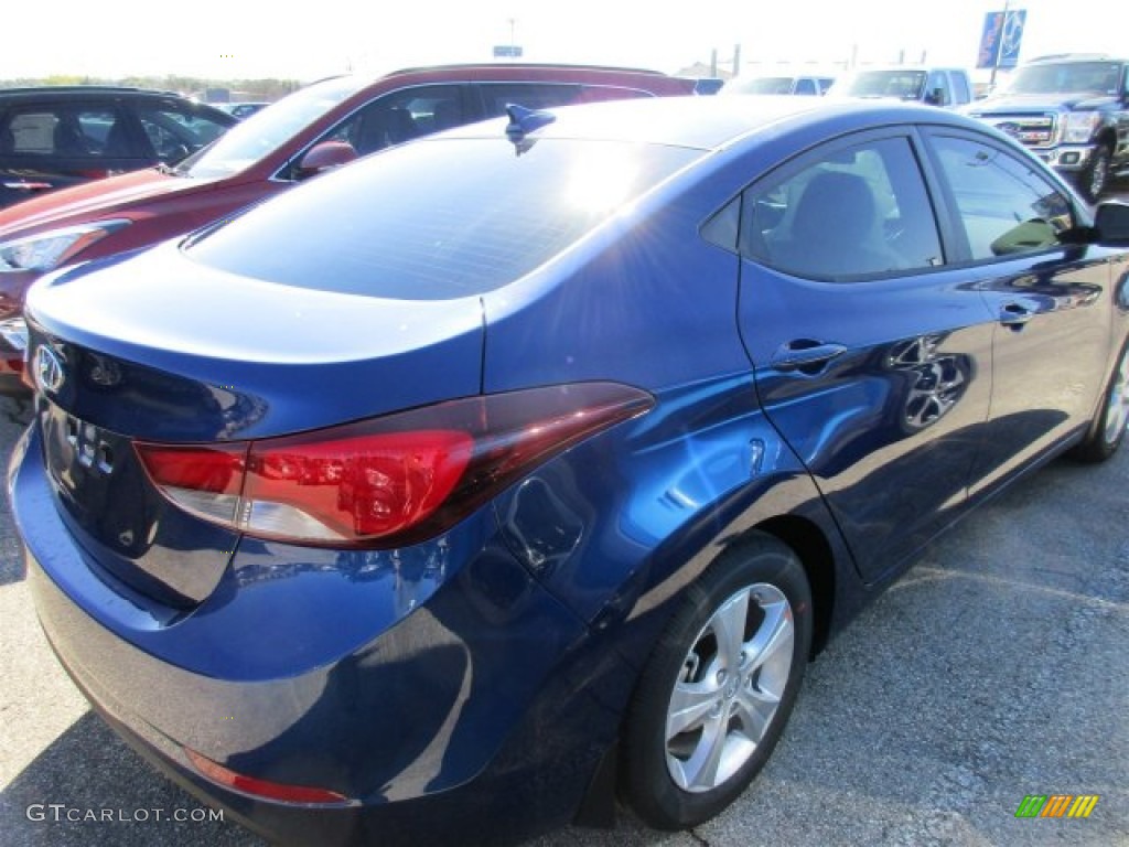 2016 Elantra SE - Blue / Beige photo #6