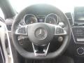 2016 Mercedes-Benz GLE Saddle Brown/Black Interior Steering Wheel Photo
