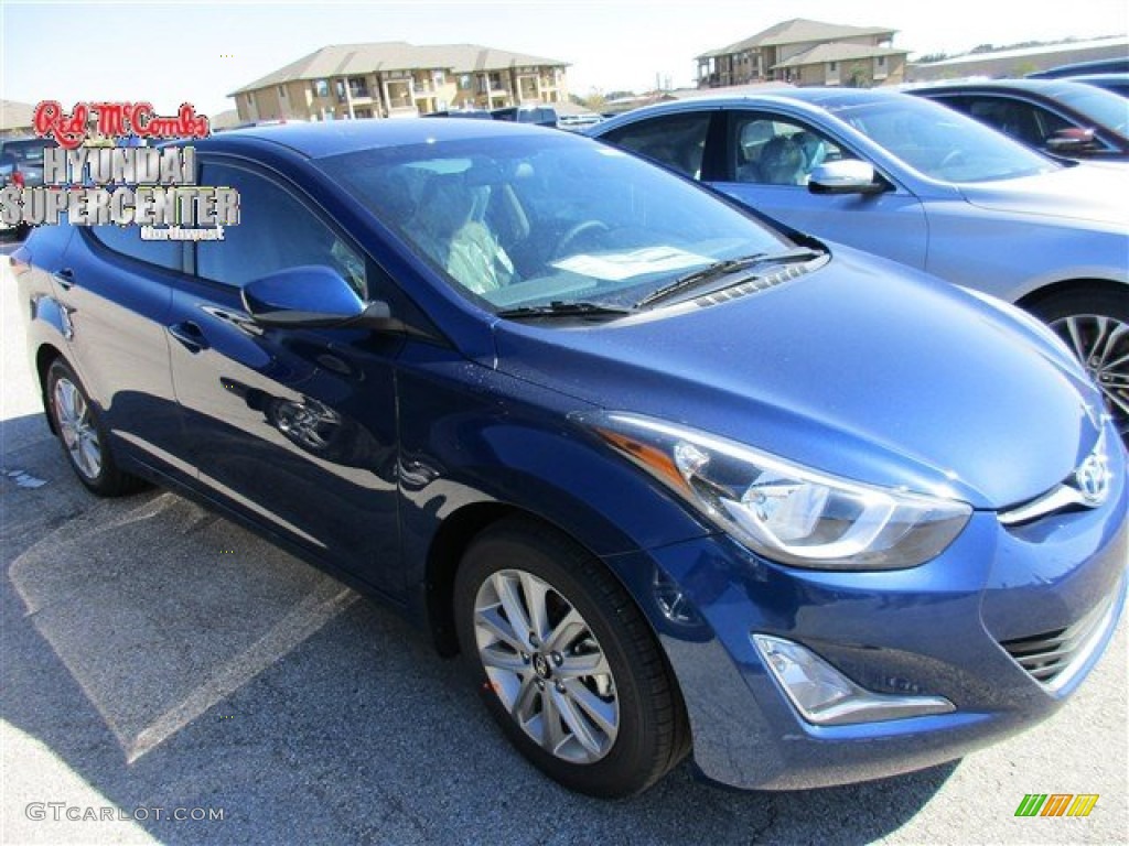 2016 Elantra SE - Blue / Beige photo #1