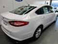 2016 Oxford White Ford Fusion S  photo #7