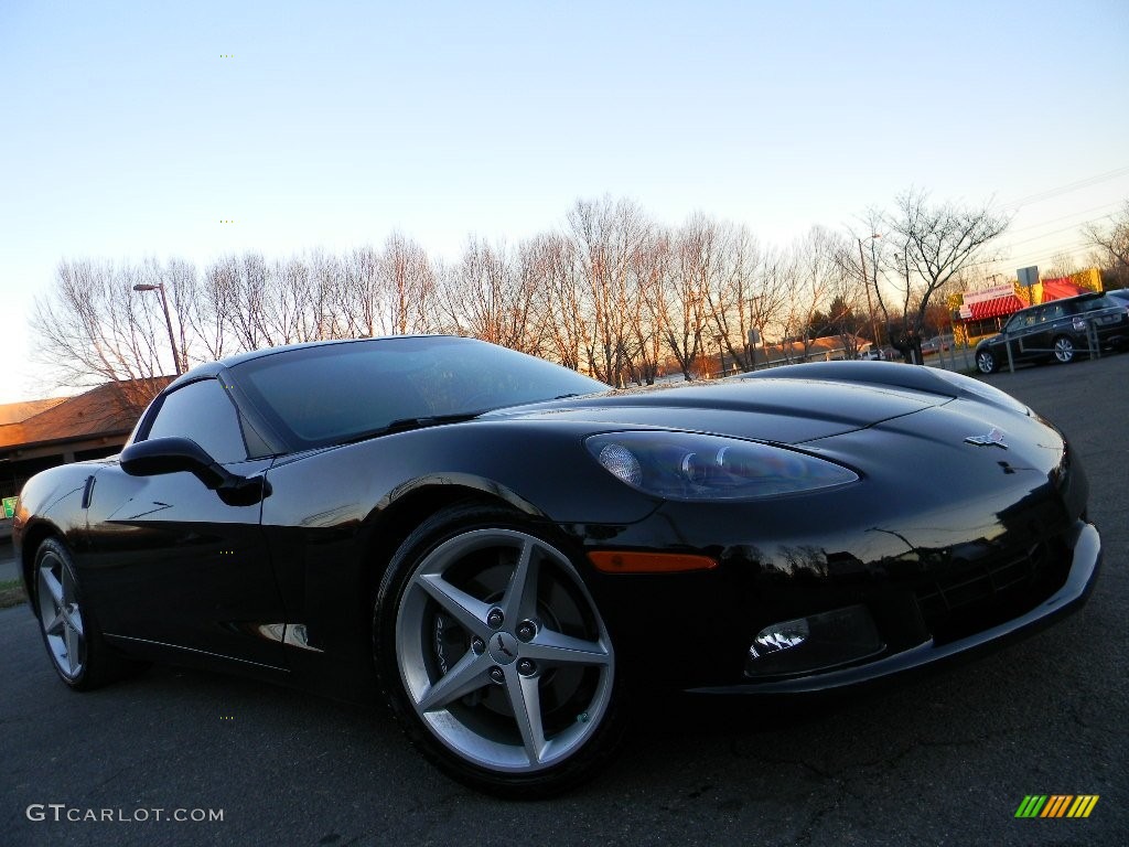 2011 Corvette Coupe - Black / Ebony Black photo #2