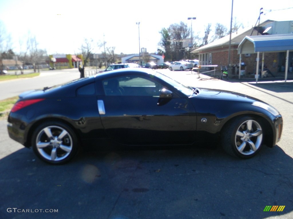 2006 350Z Enthusiast Coupe - Magnetic Black Pearl / Carbon Black photo #11