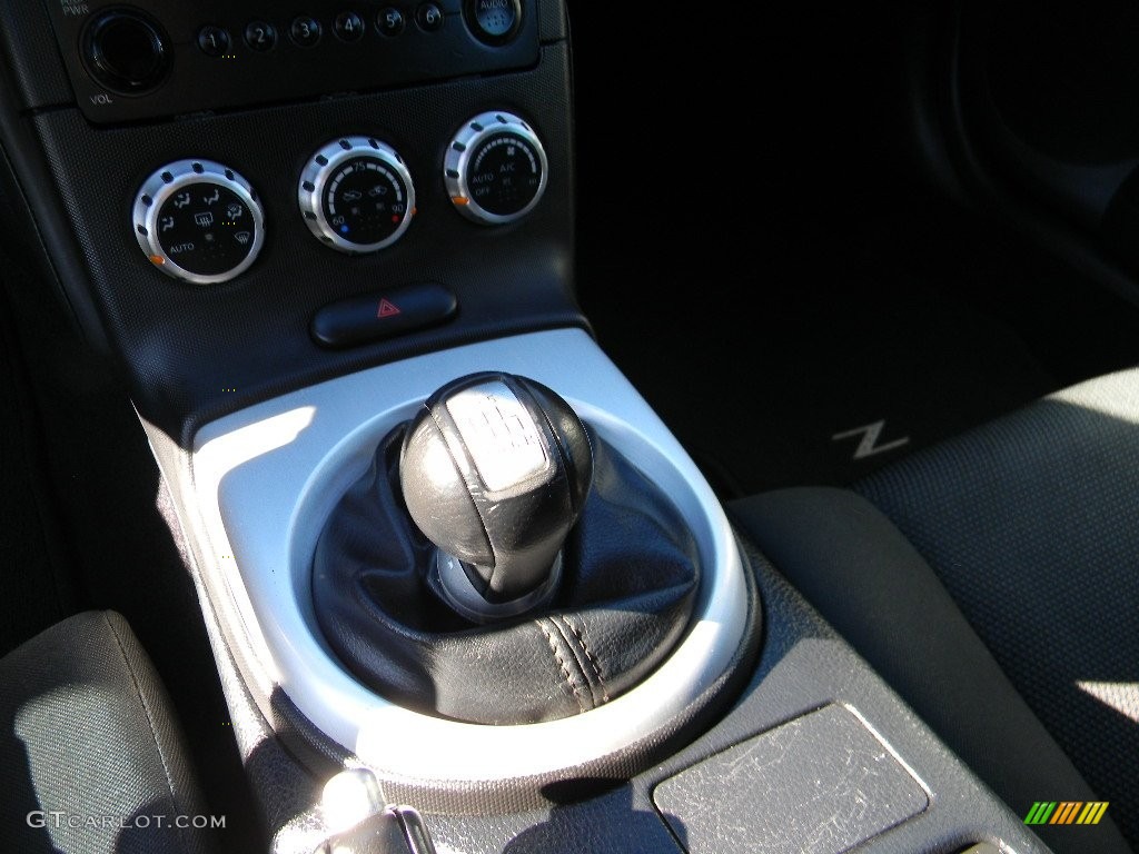2006 350Z Enthusiast Coupe - Magnetic Black Pearl / Carbon Black photo #15