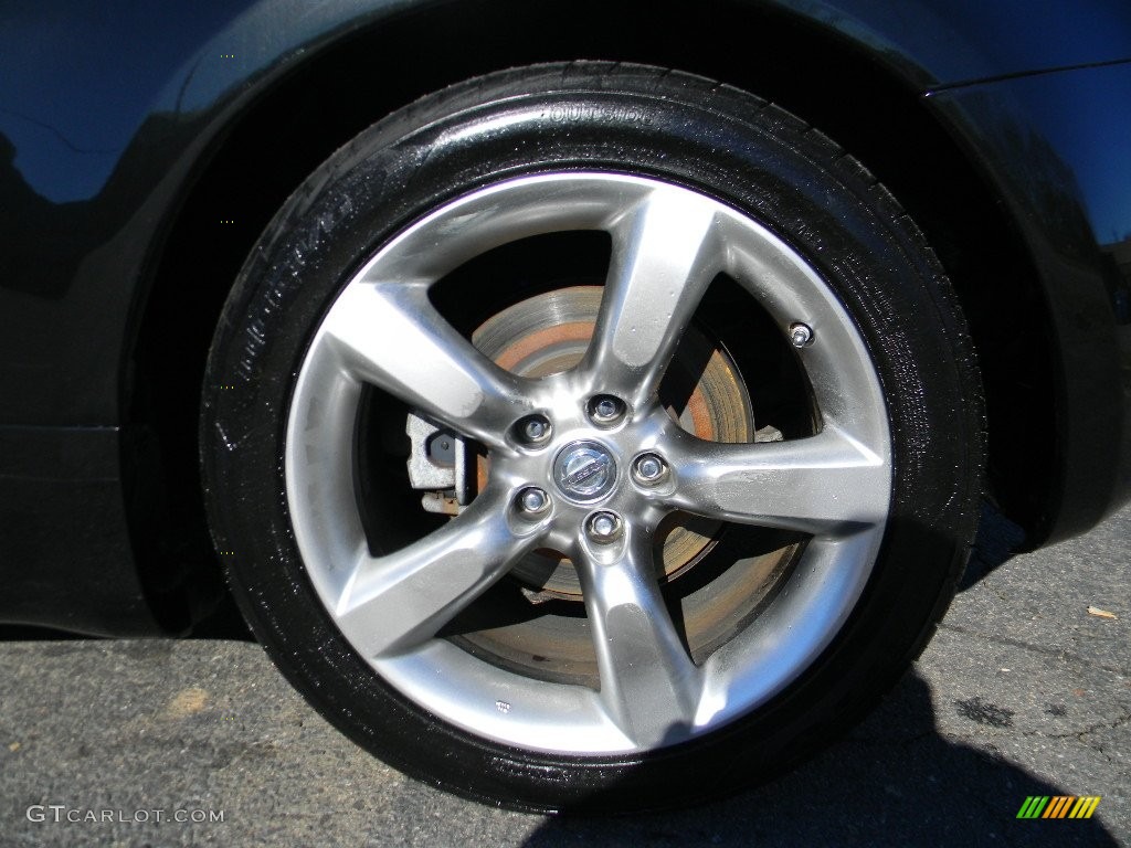 2006 350Z Enthusiast Coupe - Magnetic Black Pearl / Carbon Black photo #24