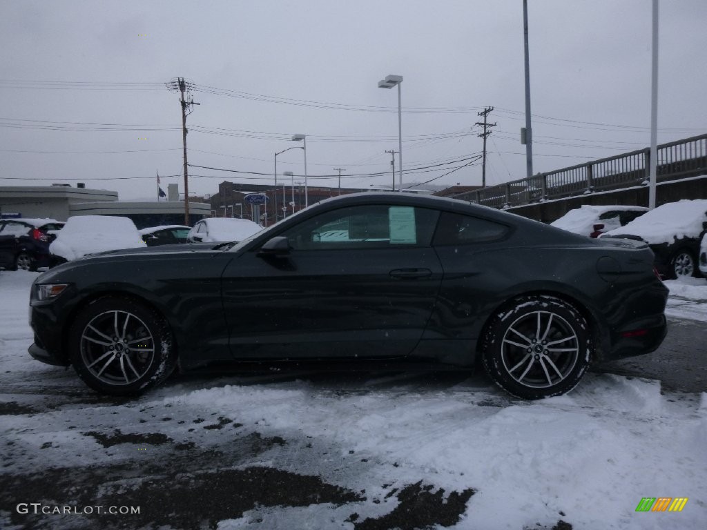 2016 Mustang EcoBoost Coupe - Guard Metallic / Ebony photo #5
