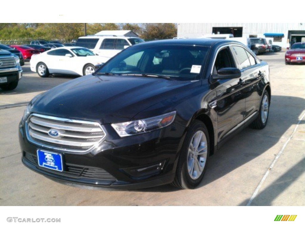 2015 Taurus SEL - Tuxedo Black Metallic / Charcoal Black photo #6