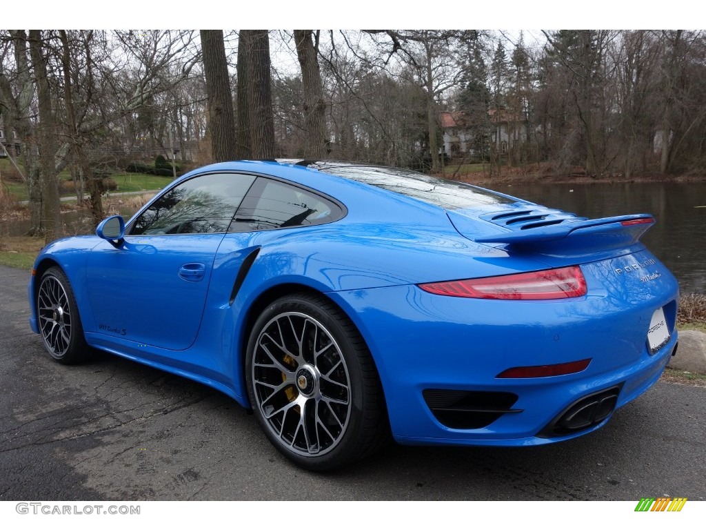 2016 Voodoo Blue, Paint to Sample Porsche 911 Turbo S Coupe