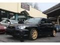 Obsidian Black Pearl 2005 Subaru Impreza WRX STi