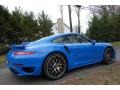 2016 Voodoo Blue, Paint to Sample Porsche 911 Turbo S Coupe  photo #6