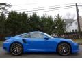 2016 Voodoo Blue, Paint to Sample Porsche 911 Turbo S Coupe  photo #7