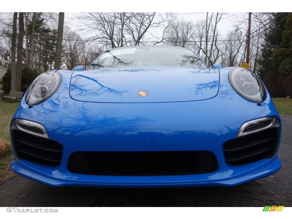 2016 911 Turbo S Coupe - Voodoo Blue, Paint to Sample / Black photo #11