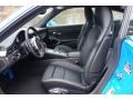 2016 Porsche 911 Black Interior Front Seat Photo
