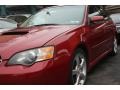 2005 Garnet Red Pearl Subaru Legacy 2.5 GT Limited Sedan  photo #8