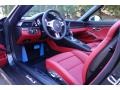Black/Garnet Red 2016 Porsche 911 Turbo S Cabriolet Interior Color
