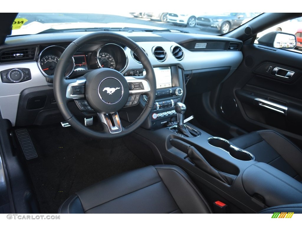 2016 Mustang GT Premium Coupe - Magnetic Metallic / Ebony photo #8