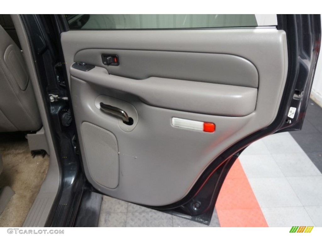2003 Yukon Denali AWD - Carbon Metallic / Stone Gray photo #105