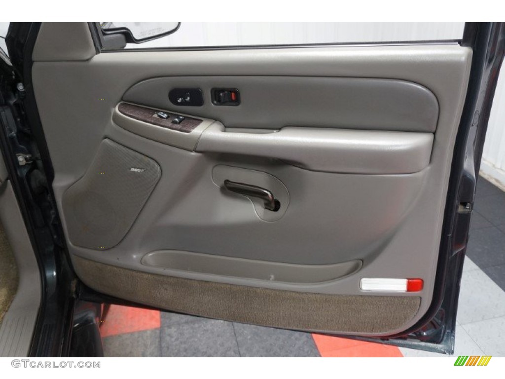 2003 Yukon Denali AWD - Carbon Metallic / Stone Gray photo #106