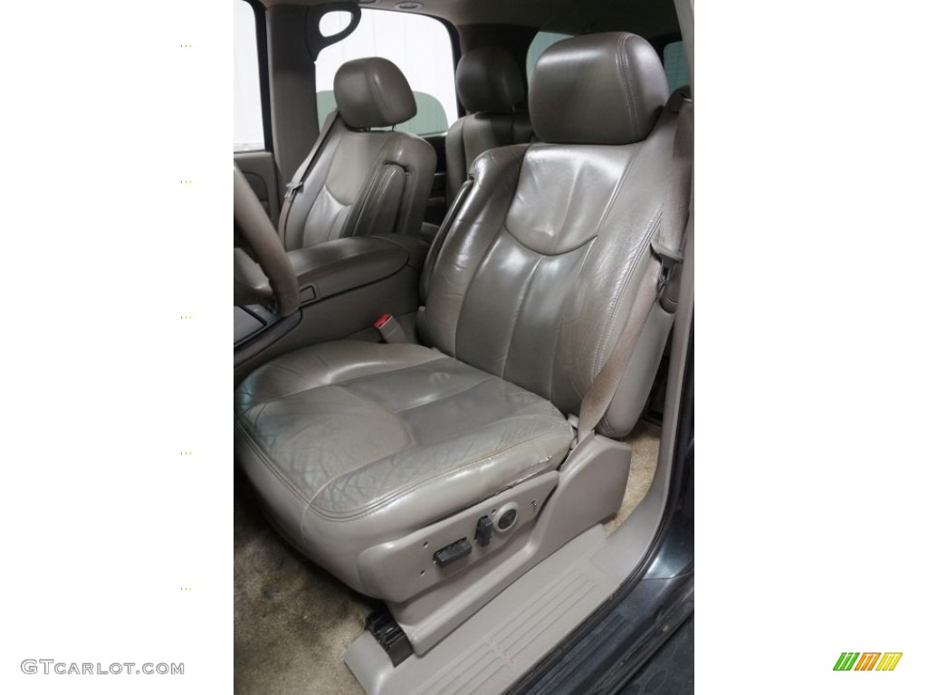 2003 Yukon Denali AWD - Carbon Metallic / Stone Gray photo #112