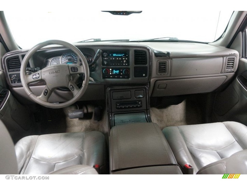 2003 Yukon Denali AWD - Carbon Metallic / Stone Gray photo #116
