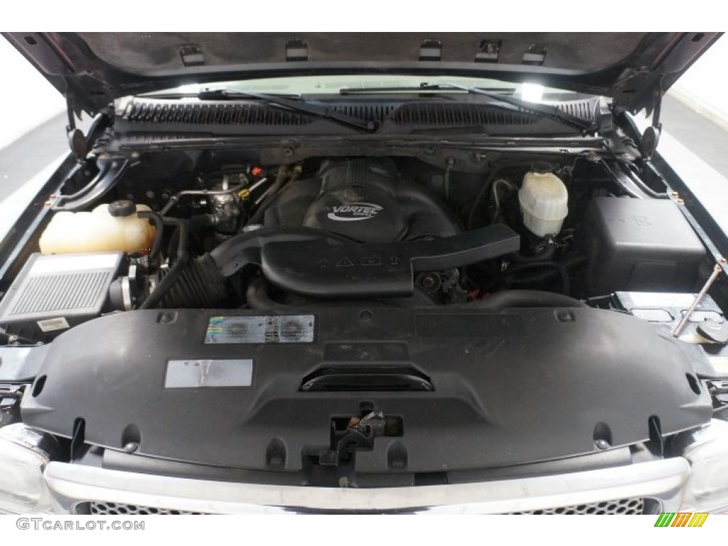 2003 Yukon Denali AWD - Carbon Metallic / Stone Gray photo #135