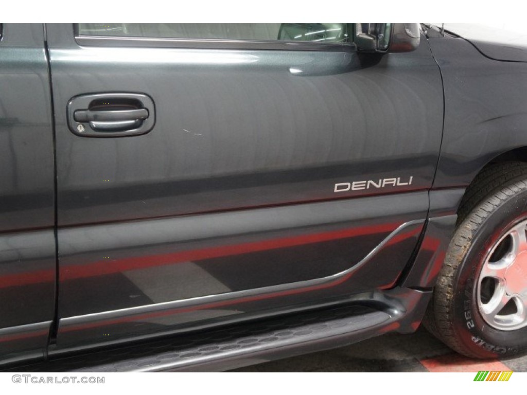 2003 Yukon Denali AWD - Carbon Metallic / Stone Gray photo #149