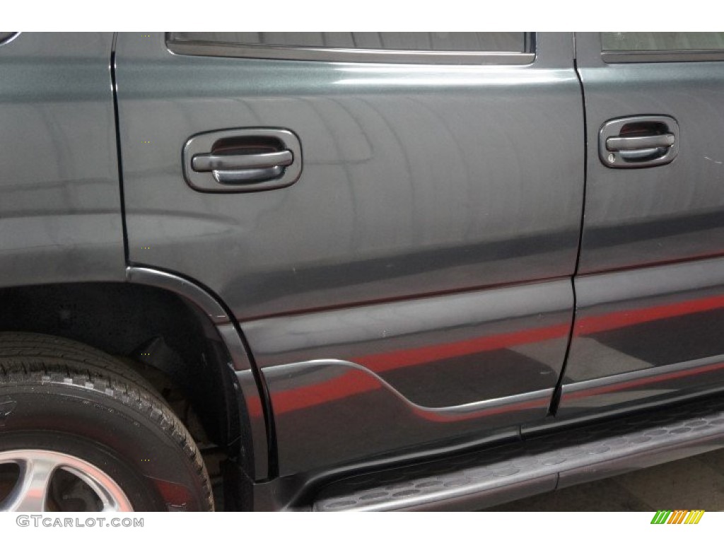 2003 Yukon Denali AWD - Carbon Metallic / Stone Gray photo #150