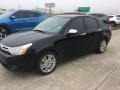 2011 Ebony Black Ford Focus SEL Sedan  photo #2