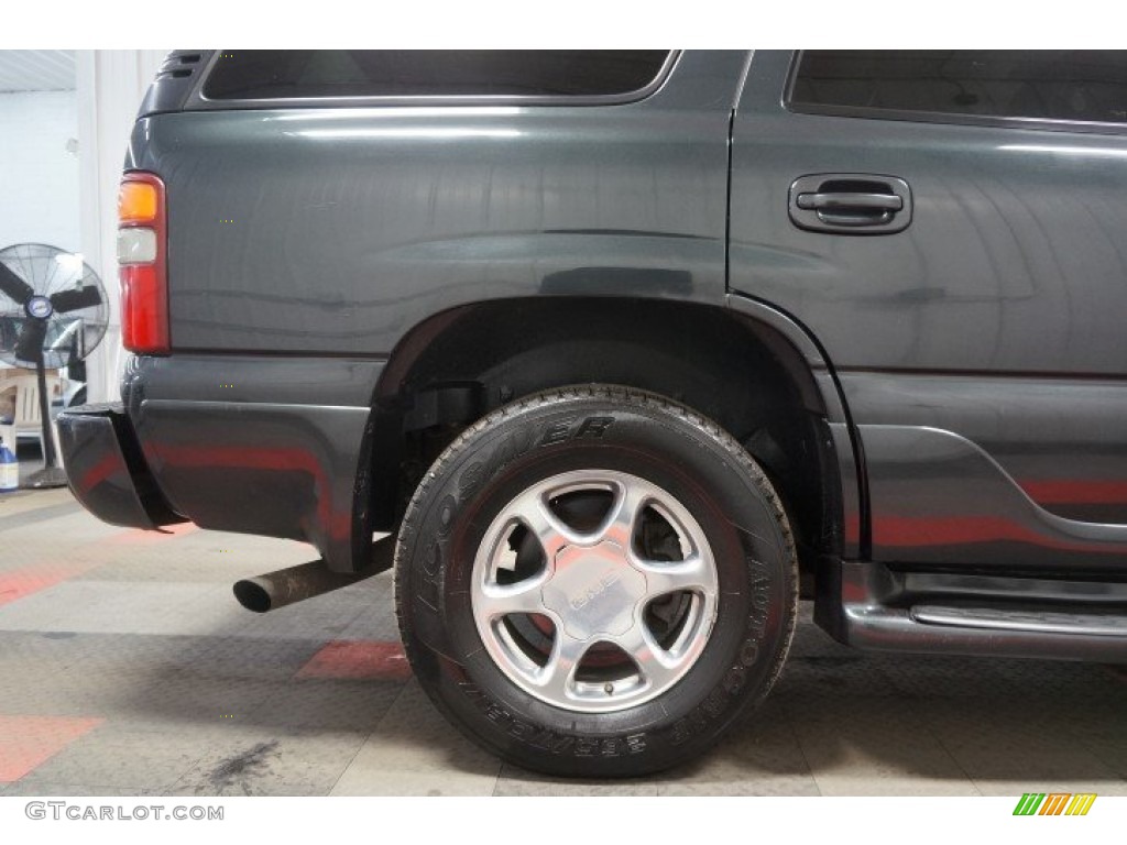 2003 Yukon Denali AWD - Carbon Metallic / Stone Gray photo #152