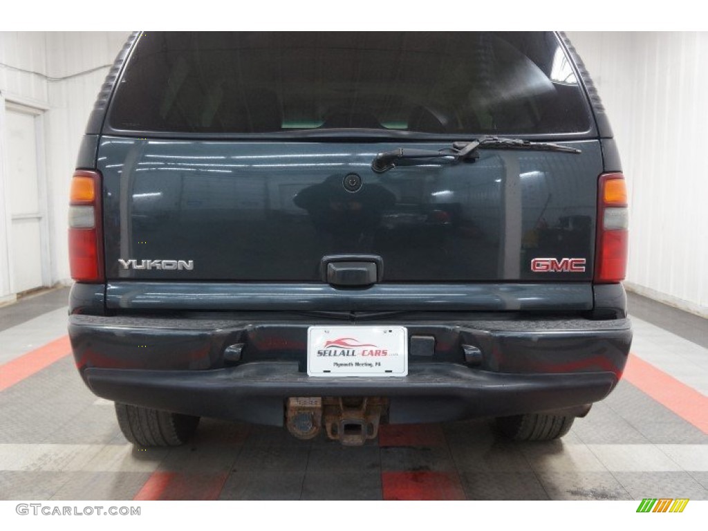 2003 Yukon Denali AWD - Carbon Metallic / Stone Gray photo #159