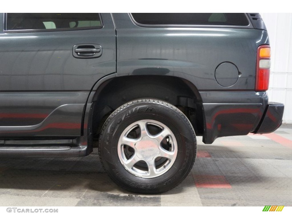 2003 Yukon Denali AWD - Carbon Metallic / Stone Gray photo #160