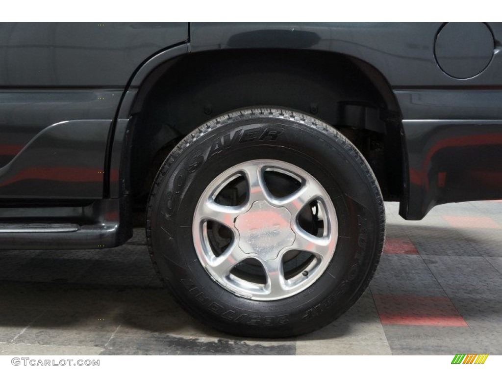 2003 Yukon Denali AWD - Carbon Metallic / Stone Gray photo #161