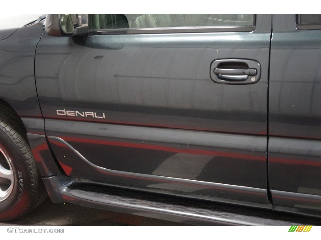 2003 Yukon Denali AWD - Carbon Metallic / Stone Gray photo #164